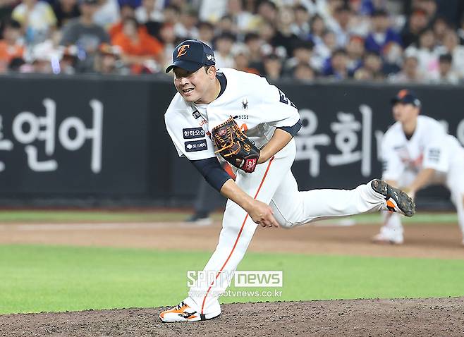 ▲ 경기력 조정차 2군에 내려가 있는 주현상 ⓒ곽혜미 기자