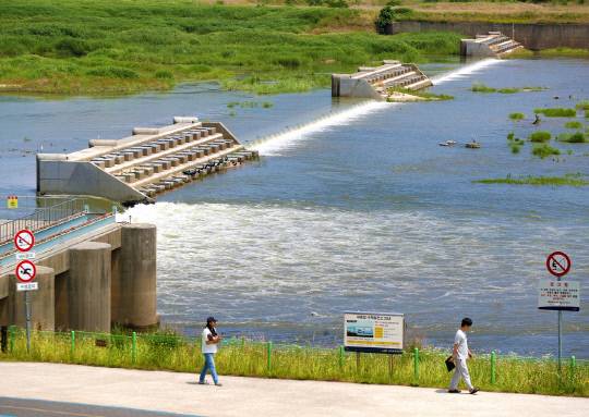 세종보 전경. 대전일보DB
