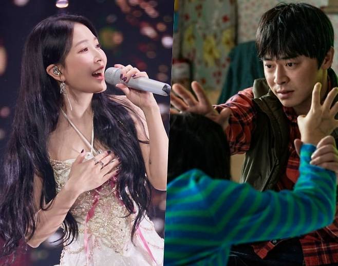 가수 보아, 영화 '좀비딸' 스틸 /사진=SM엔터테인먼트, NEW 제공