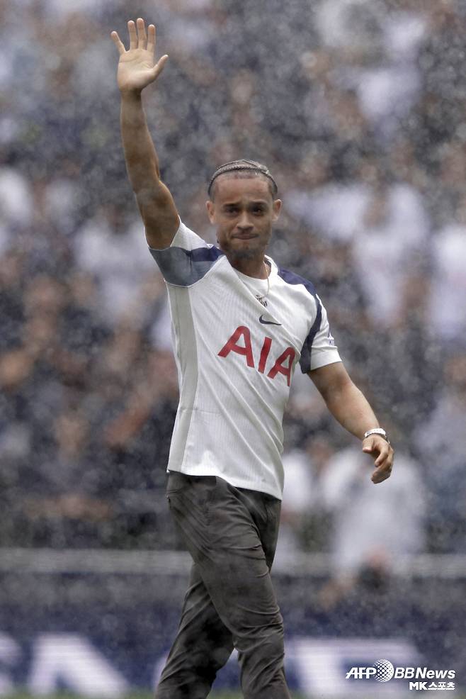 토트넘 홋스퍼의 새로운 7번 사비 시몬스. 사진=AFPBBNews=News1