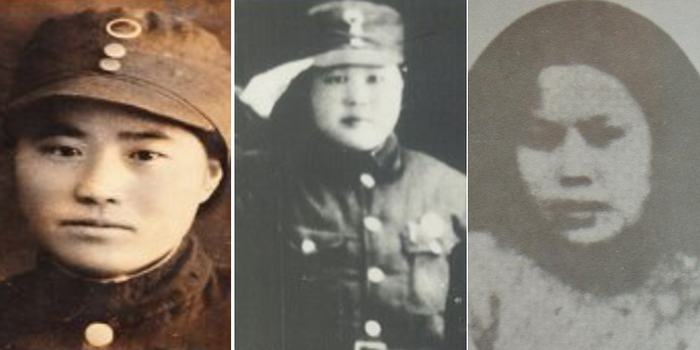 광복군에서 활약한 여성 독립운동가 오광심(왼쪽), 지복영(가운데), 오희영 선생. 동아일보DB