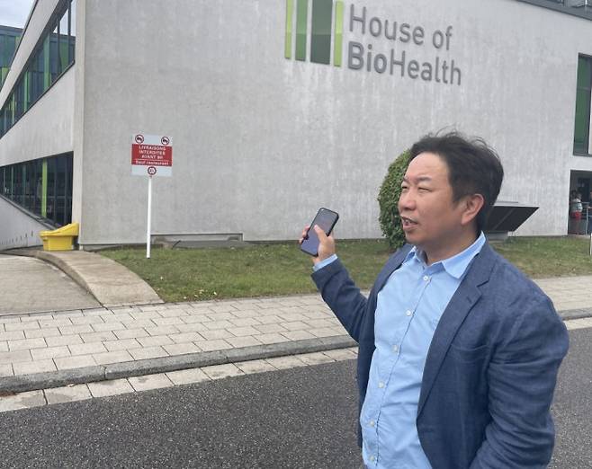 권용준 룩셈부르크 국립보건연구원(LIH)의 정밀의료기술(Precison Medicine Technology) 부서 책임자는 우주 환경이 새로운 실험실로 암과 희귀 난치질환 치료의 새로운 가능성을 찾을 수 있을 것으로 예상한다. 한국과학기자협회 공동취재단 제공