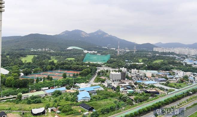 주택 공급이 추진됐던 태릉골프장 전경. 사진=김범준 기자