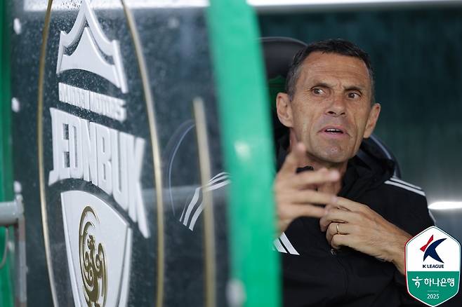 거스 포옛 전북 현대 감독. /사진=한국프로축구연맹 제공