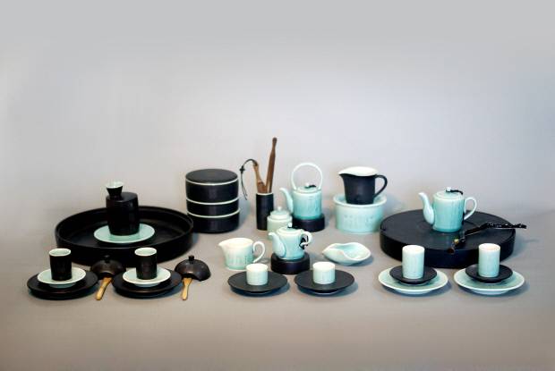 파리 메종&오브제에 출품하는 더자기의 도자제품 ‘차곡차곡’. <광주디자인진흥원 제공>