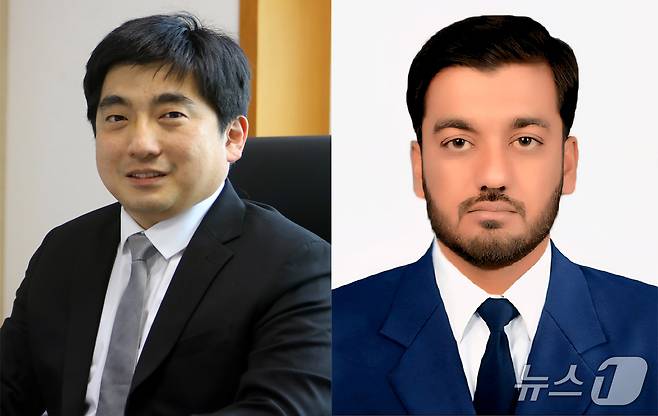 포스텍 환경공학부 감종훈 교수팀과 박사과정 라자 하산(Raza, Hassan) 씨. (포스텍 제공, 재판매 및 DB금지) 2025.9.2/뉴스1