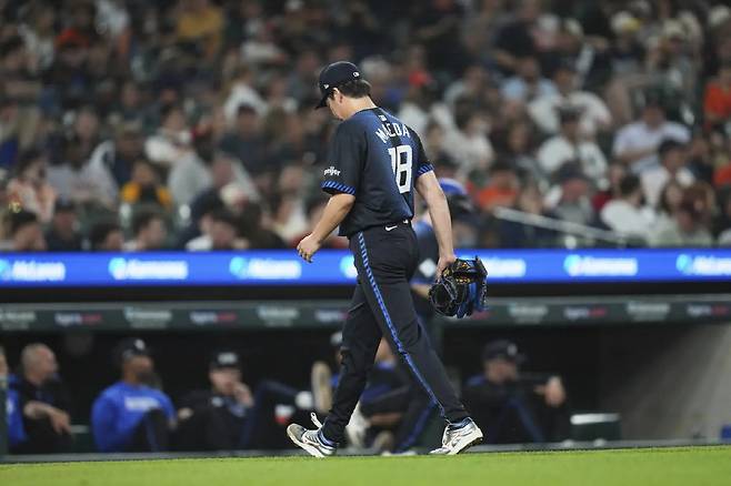 마에다 겐다.AP연합뉴스