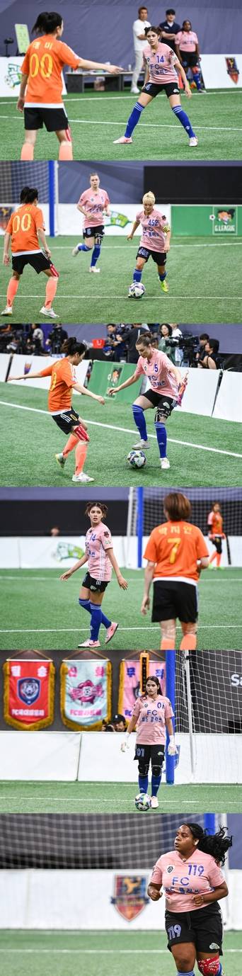 SBS ‘골때리는 그녀들’(골때녀)이 새로운 단판 토너먼트 대회인 ‘GIFA(지파)컵’으로 돌아왔다. 개막전에서는 최다 승리팀 ‘액셔니스타’와 최다 우승팀 ‘월드클라쓰’가 맞붙었다. 최근 G리그에서 부진하며 최악의 위기를 겪었던 ‘월드클라쓰’는 호주 출신 신예 제이를 영입하며 반전을 노렸다. 제이는 워밍업부터 수준급 기량을 선보였고, 이영표 해설위원과 강보람의 감탄을 이끌어냈다. 그녀는 ‘구척장신’의 전 골키퍼 요요의 시누이로도 밝혀져 화제를 더했다. ‘월드클라쓰’가 괴물 신인의 등장으로 과거의 위용을 되찾을 수 있을지가 이번 개막전의 관전 포인트가 되었다.