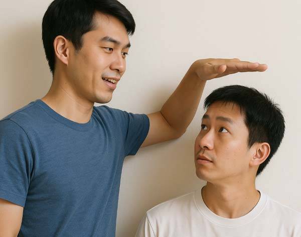 미국의 온라인 의료 서비스 책임자이자 호르몬 대체요법의 권위자가 키가 크고 작음에 따라 잘 걸리는 질환이 다르다고 했다./사진=챗 GPT 생성