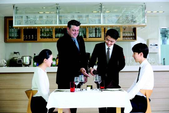 우송정보대학 글로벌호텔외식과. 우송정보대학 제공