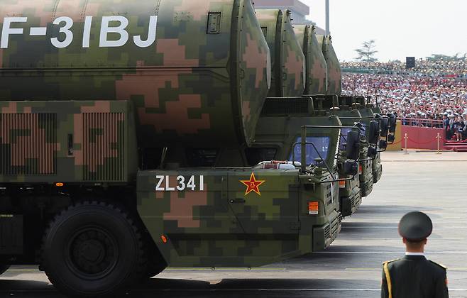 DF-31BJ 핵미사일. 로이터 연합뉴스