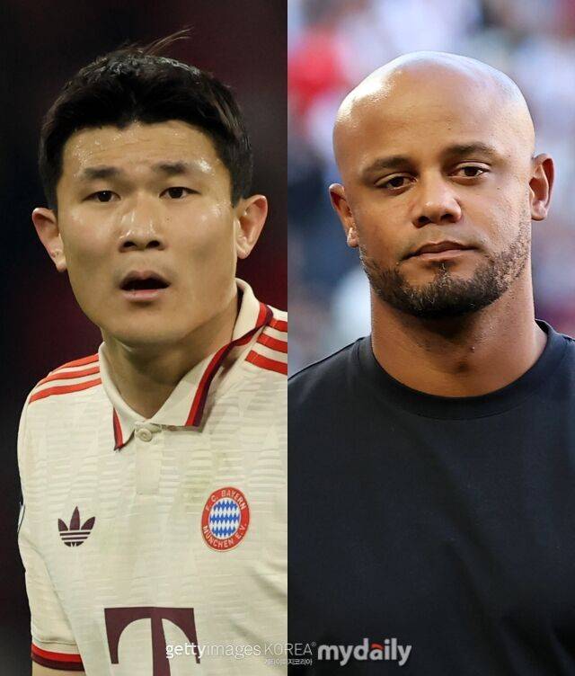 김민재와 벵상 콤파니 감독/게티이미지코리아