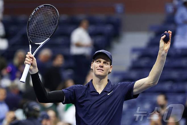 남자 세계 1위 얀니크 신네르. ⓒ AFP=뉴스1
