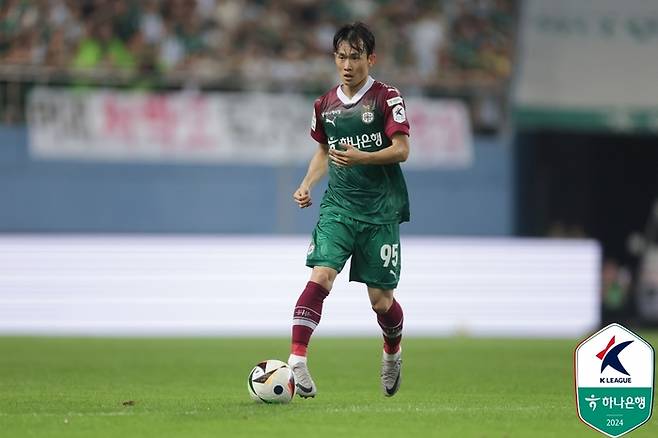 대전 김문환. 사진 | 한국프로축구연맹