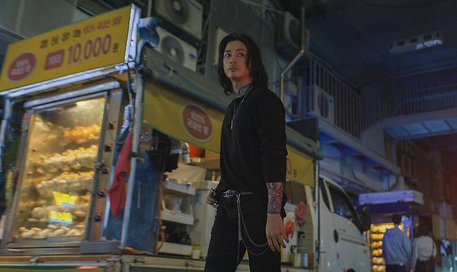 드라마 ‘버터플라이’에 출연한 배우 김지훈. 티브이엔(tvN) 제공