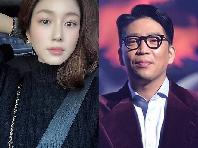 이다인과 MC몽. 인스타그램 캡처 및 세계일보 자료사진.