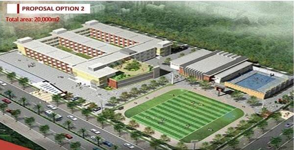 (사진=베트남 다낭 한국국제학교 조감도 연합뉴스)