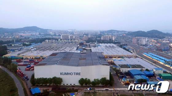 금호타이어 광주공장 (자료사진)