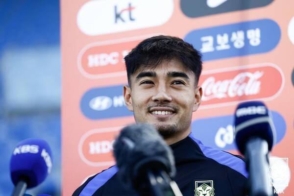 한국 대표팀 옌스 카스트로프. /사진=대한축구협회