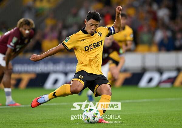 울버햄튼 원더러스 공격수 황희찬. /사진=게티이미지코리아