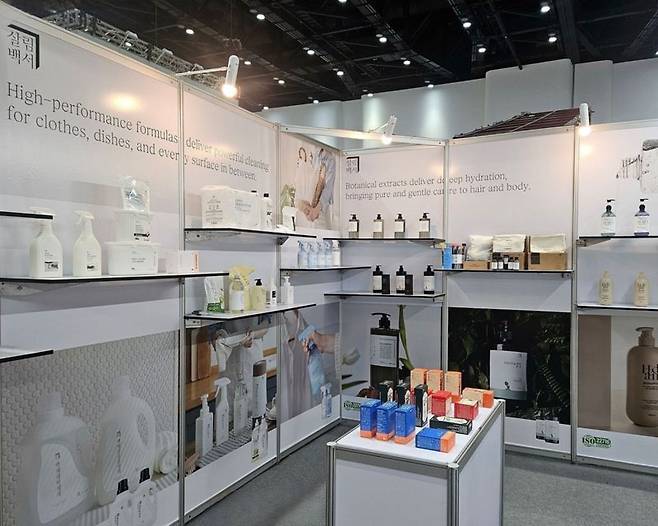 살림백서 '푸드 앤 호스피탈리티 태국 2025' 부스 전경. 뉴온 제공