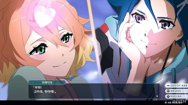 ▲ 마크로스 델타의 생일 이벤트를 수성의 마녀의 엘란과 슬레타,
다바와 올리비의 이야기로 확장하는 크로스 오버를 그려내기도 합니다