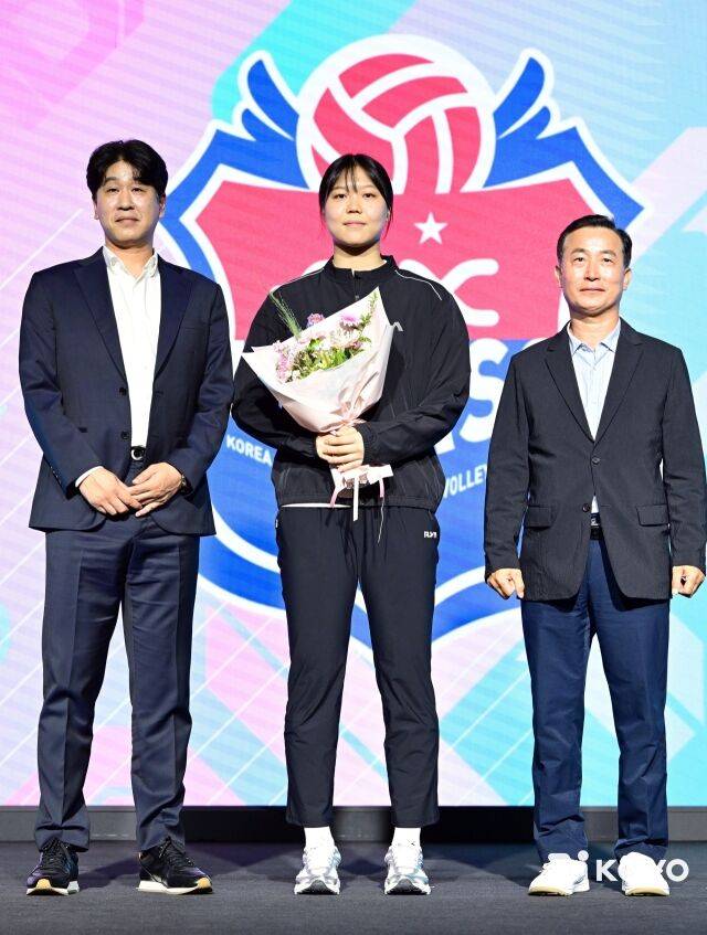 1라운드 1순위 중앙여고 이지윤./KOVPO