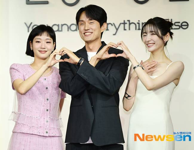 왼쪽부터 김고은 조영민감독 박지현