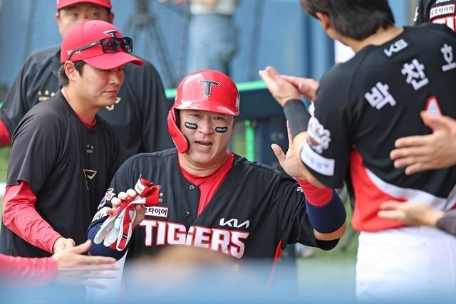 최형우는 6일 창원 NC전에서 맹활약했다. 사진=KIA 제공