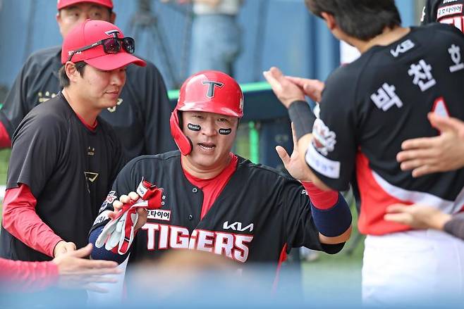 사진은 KIA 타이거즈 ‘베테랑’ 최형우 선수. /사진=KIA타이거즈 제공