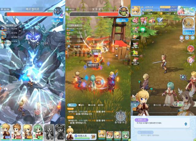 그라비티 '라그나로크 아이들 어드벤처 PLUS'.