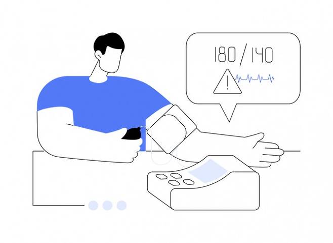인공지능(AI)이 노인의 혈압 관리를 개선하는 것으로 나타났다. 게티이미지뱅크 제공.