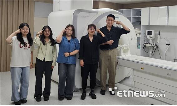 한국뇌연구원 인지과학연구그룹 뇌발달영상연구실 연구원들.