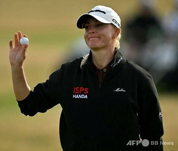 2025년 유럽여자프로골프투어(LET) 아람코 휴스턴 챔피언십 준우승을 차지한 찰리 헐(잉글랜드). 사진제공=ⓒAFPBBNews = News1