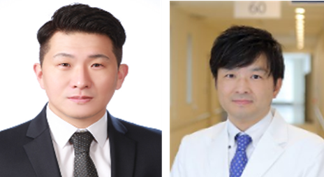 정민영 한국뇌연구원 선임연구원(왼쪽 사진)과 고사카 히로타카 일본 후쿠이의대 교수.