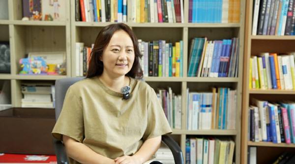 경성대 임낭연 심리학과 교수가 인터뷰 질문에 답하고 있다. 박혜원PD