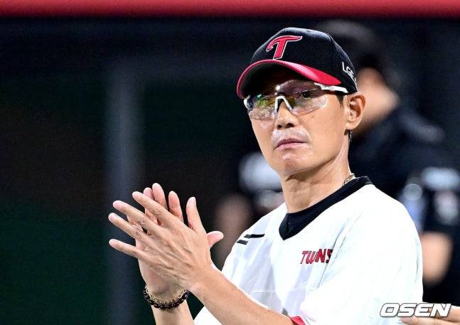 염경엽 LG 감독.