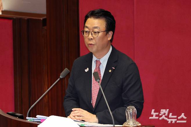 국민의힘 곽규택 의원이 지난 1년동안 부산 의원 18명 중 가장 많은 발언을 한 것으로 조사됐다. 박종민 기자