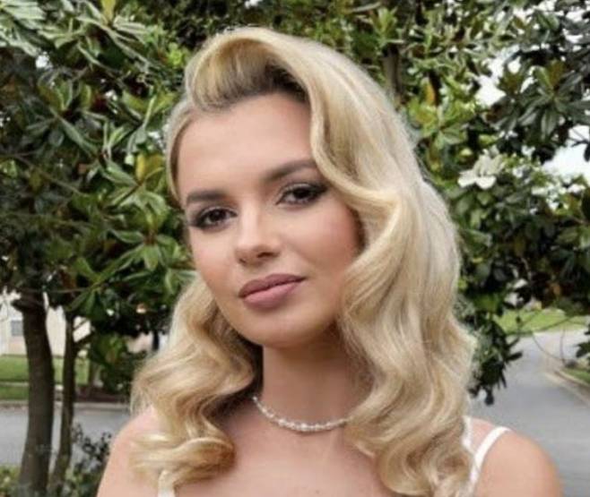 피해자 이리나 자루츠카의 생전 모습. 소셜미디어 캡처