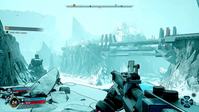 - 미니맵이 사라진다