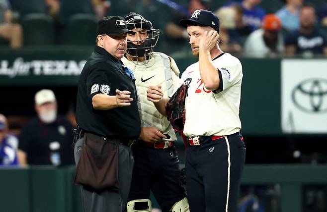 텍사스 레인저스 메릴 켈리. Imagn Images연합뉴스