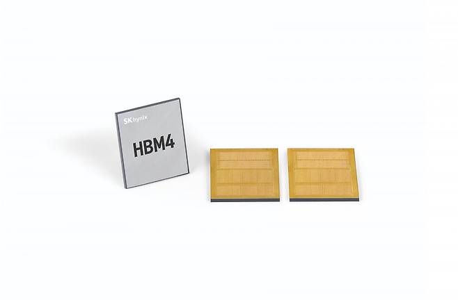SK하이닉스가 HBM4 개발을 완료하고 양산체계를 구축했다./SK하이닉스