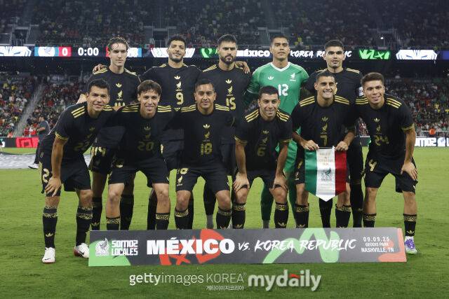 멕시코 대표팀/게티이미지코리아