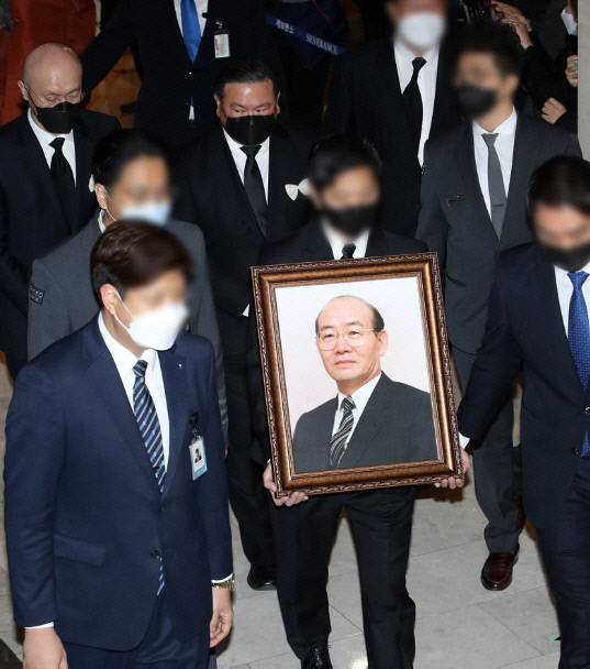 고(故) 전두환 전 대통령 발인. 연합뉴스