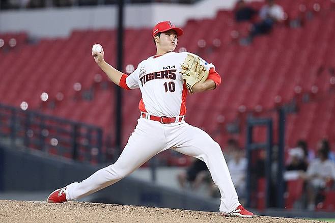 프로야구 KIA타이거즈의 김태형이 데뷔 첫 선발등판의 기회를 잡았다. KIA구단 제공.