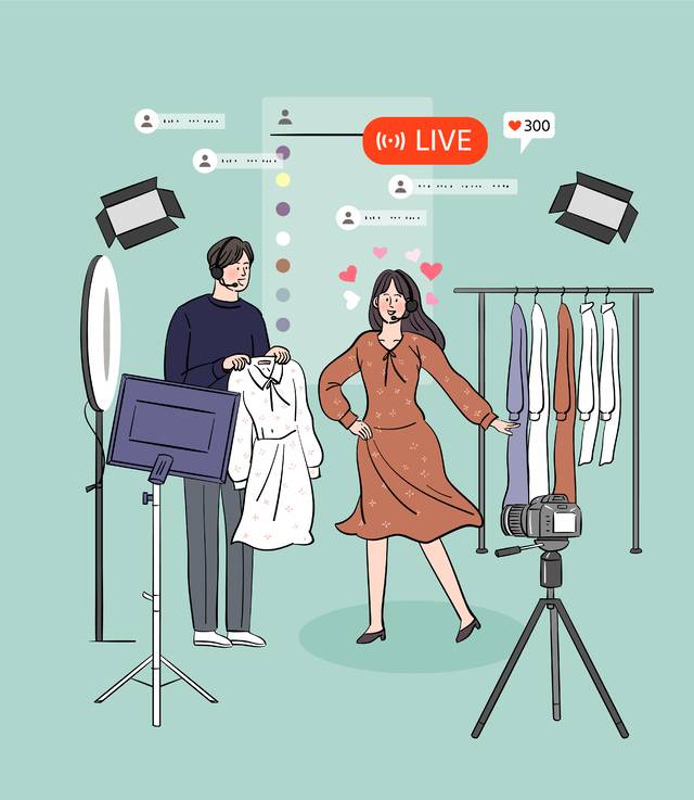 동영상 기반 SNS를 활용한 실시간 스트리밍 판매, 이른바 ‘라이브 커머스’가 확산하면서 소비자 불만도 함께 늘어 주의가 필요하다. 사진은 기사의 특정 사실과 관련 없음. 클립아트코리아