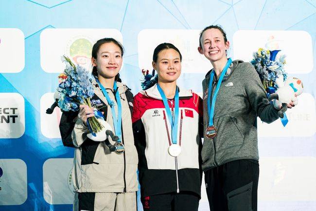 대한산악연맹은 "중국 구이양에서 열린 '2025 IFSC 클라이밍 구이양 스피드 월드컵'에서 대한민국 클라이밍 스피드 국가대표 정지민이 여자 스피드 부문에서 은메달을 획득했다"고 밝혔다. / 대한산악연맹