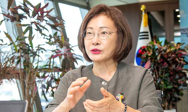 박희영 서울 용산구청장은 “용산구는 이태원·한남동·용리단길 등 여러 ‘핫플레이스’가 살아 있는 다핵구조의 도시”라며 “상권, 문화, 개발이 상호 보완하며 성장하는 도시로 완성해 나가겠다”고 강조한다. 용산구 제공