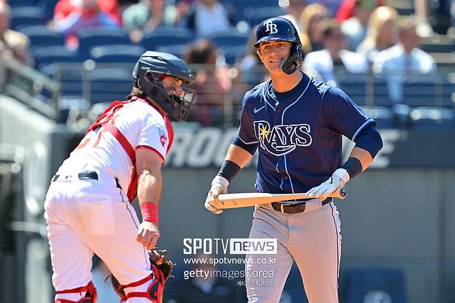 ▲ 삼진에 아쉬워하는 카슨 윌리엄스.