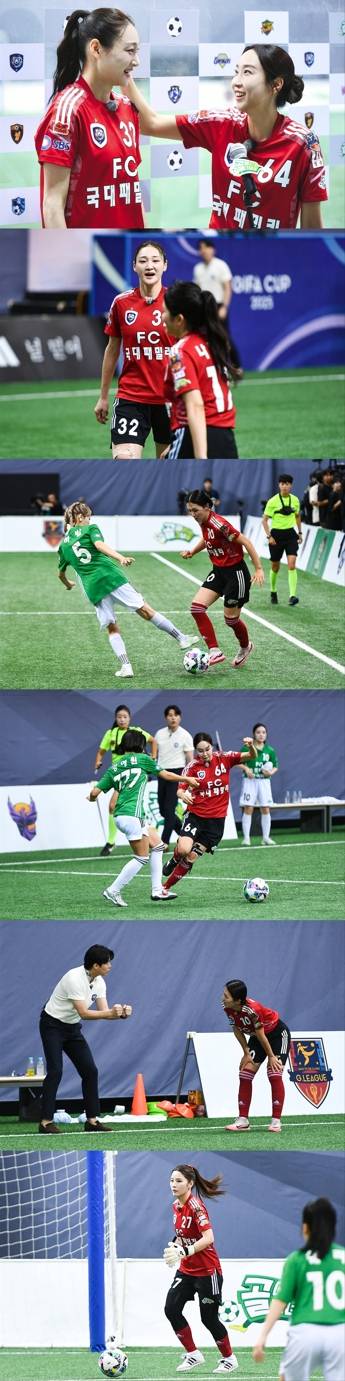 SBS ‘골때리는 그녀들’(골때녀) GIFA(지파)컵 세 번째 경기에서 ‘FC국대패밀리’와 ‘FC스트리밍파이터’가 맞대결을 펼친다. ‘국대패밀리’는 상대 전적에서 우세하지만, 주전 골키퍼 김수연과 에이스 황희정이 부상으로 출전 불가 판정을 받으면서 위기를 맞았다. 이에 前 골프 국가대표 정재은과 前 배구 국가대표 시은미가 긴급 합류해 팀에 새 바람을 불어넣었다. 감독은 ‘G리그 득점왕’ 박하얀을 골키퍼로, 김민지를 수비로 내리고 정재은과 시은미를 공격수로 배치하는 대대적인 전술 변화를 예고했다. 새로운 조합이 어떤 성과를 낼지는 경기에서 공개된다.